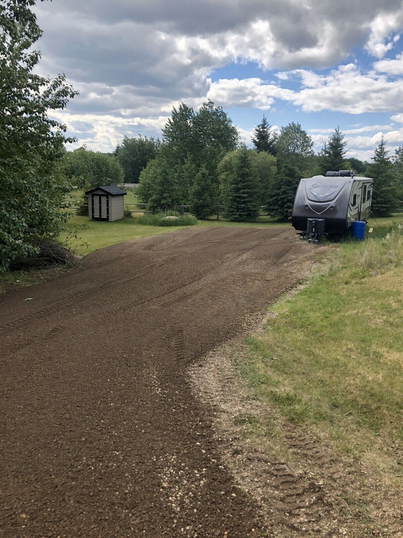 Alberta RV Lake Lot Lease ( Fuel save ) Floating Stone Lake. Short