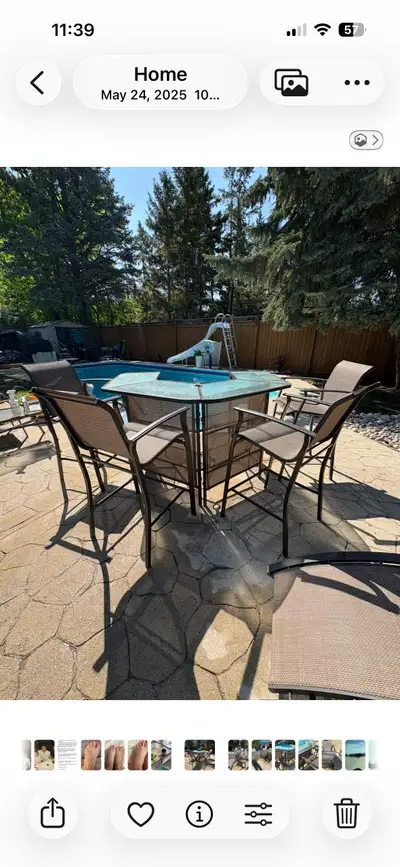 Outdoor 5 Piece Bar, View more