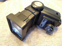 Old-school Vivitar camera flash