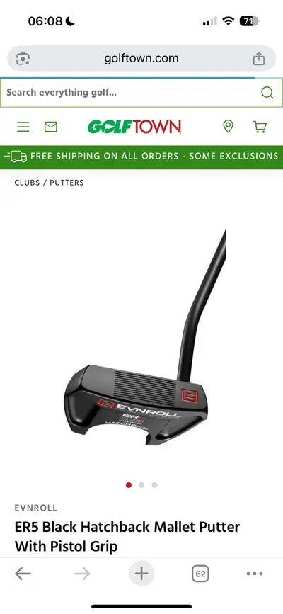 Used really really three times Almost brand new Length 35 Better than titleist and Taylormade black...