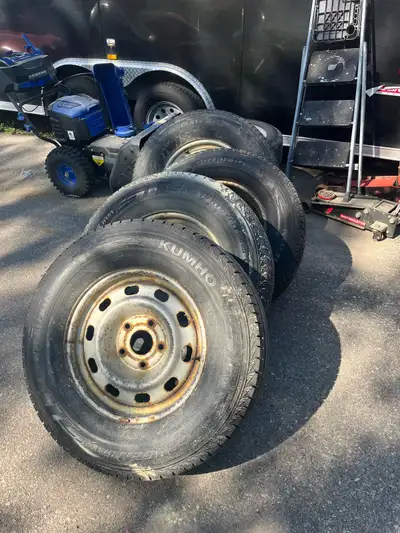I am selling a set of Kumho P265/70R17 tires. These tires are used but still have some substantial l...