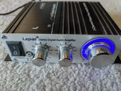 Lepai LP-2020TI 2-Channel Stereo Digital Audio Amplifier 20W RMS, View more