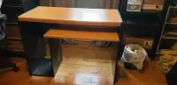 Plywood desk