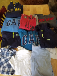 Children's clothes- Size 12, Hoodies, Long sleeve shirts