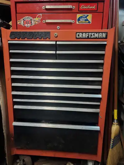 Looking to trade my Craftsman lower toolbox for a Beach of comparable size (42"H × 27"W × 19"D) and...