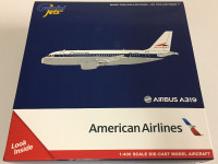 GeminiJets 1/400 Airbus A319 American Airlines Allegheny