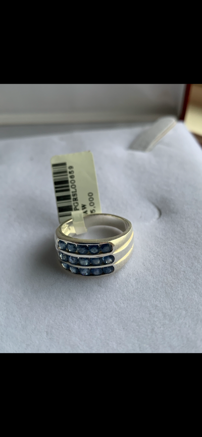 Sterling silver ring, View more