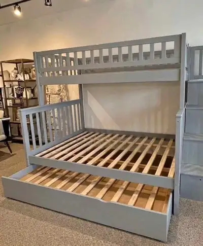 Luxury Twin over Full Bunk Bed - Brand New - Perfect for Kids, View more
