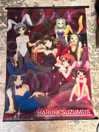 The Melancholy of Haruhi Suzumiya Bunny Girl Wall Scroll 31x42