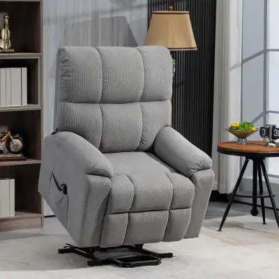 Lift Chair for Seniors, Microfibre Upholstered Electric Recliner, View more