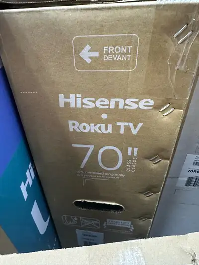 Hisense 70 inch Roku TV, View more