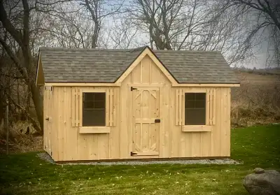 10 X 16 Garden Shed (Chalet Style) - 100% Canadian-Made, View more