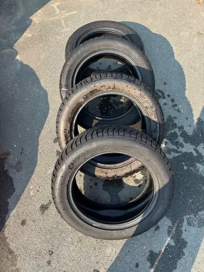 4x BF GOODRIGE WINTER TIRES 205/55 R16 Bought new and used less than a month Mint condition
