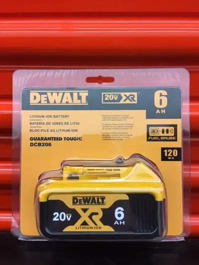 Brand new *** DeWalt 20V MAX / XR /6Ah Battery, View more