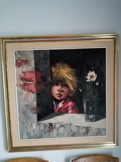 Sublime original canvas by Dubravko Raos, famous painter, View more