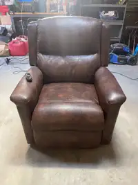 Leather Full lift chair