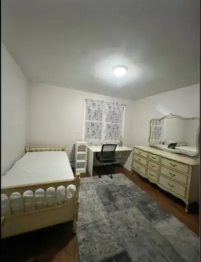 Large bright spacious furnished room for ONE tenant Steps Steps Steps to Humber college lakeshore ca...