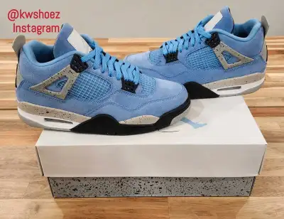 Jordan 4 University Blue Sizes: 6y-12Men Pickup, Delivery, Shipping available.