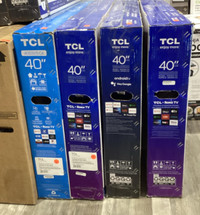 TCL 40” CLASS 3-SERIES FHD LED ROKU SMART TV