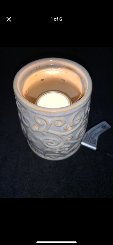 Ceramic wax/oil burner, View more