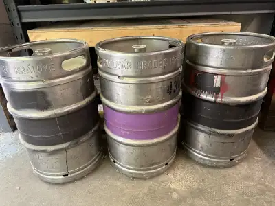 3 Sanke Kegs, View more