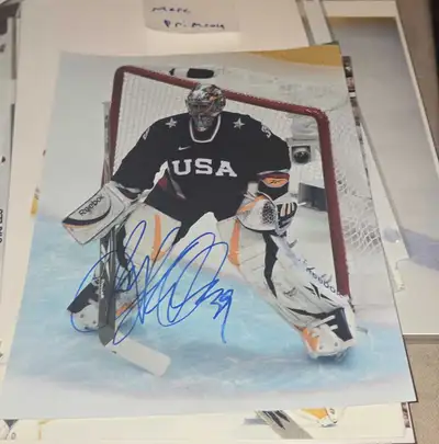 Ryan Miller signed 8x10 photos Sabres USA Hockey..., View more