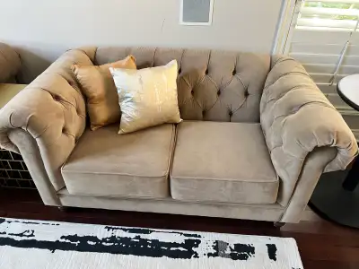Tufted Loveseat - 2 Available! Brand New Never used!, View more