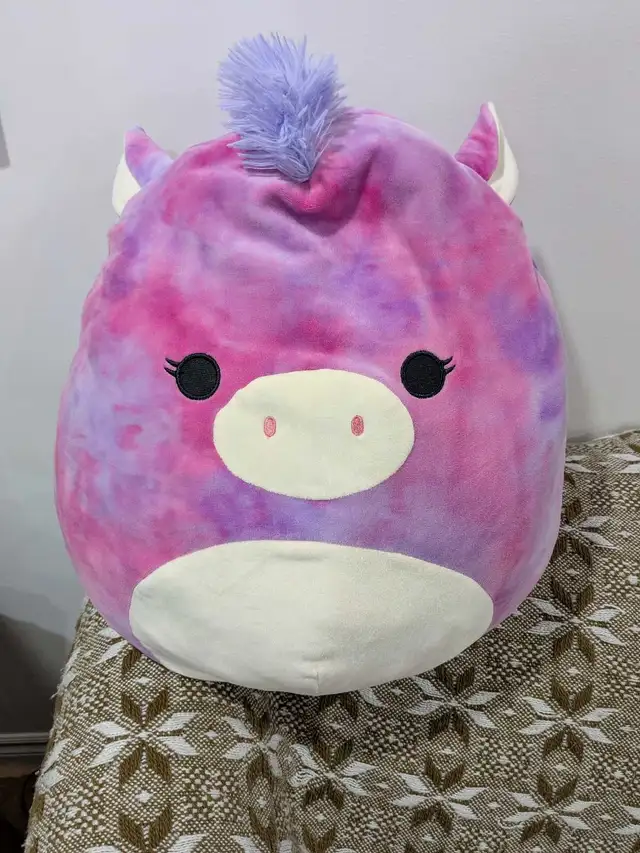 Squishmallow Pink Purple Unicorn