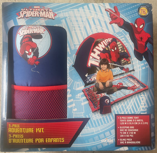 Spider-Man 3 Piece Tent Sets in Toys & Games in Markham / York Region