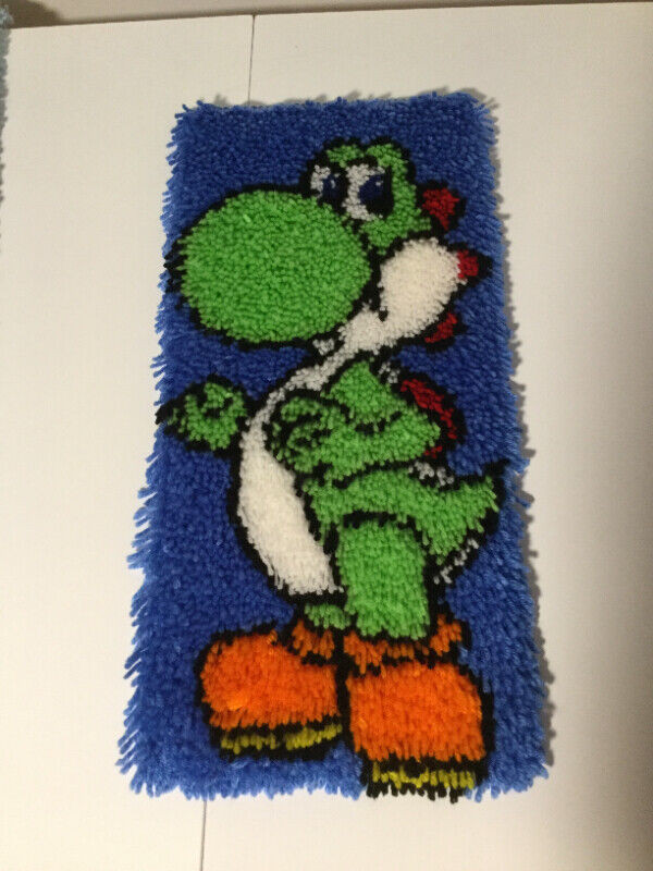 Tapis décoratif fait à la main - Mario Nintendo plusieurs modèle dans Loisirs et artisanat  à Longueuil/Rive Sud - Image 2