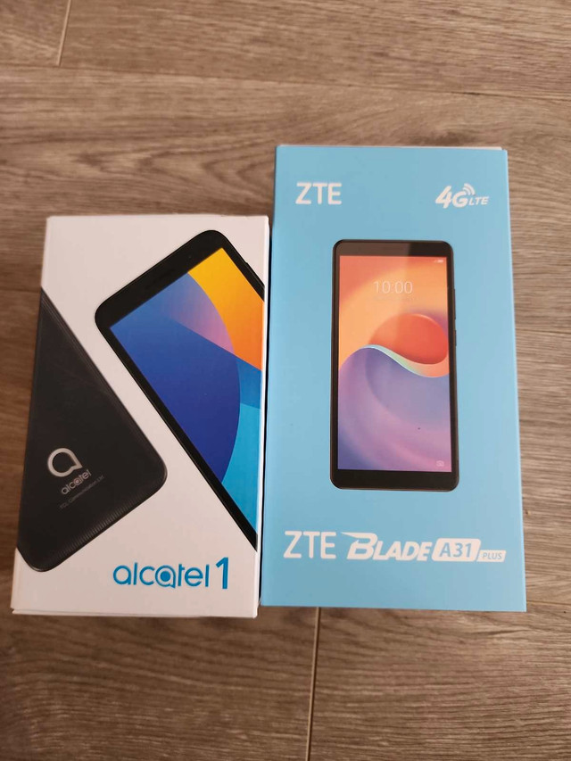 Zte A31 plus and Acatel 1 : budget phones for gifting in Cell Phones in City of Toronto - Image 2