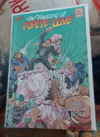 The Wedding of Popeye & Olive comic