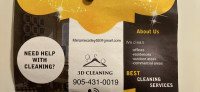 3-D cleaning services 