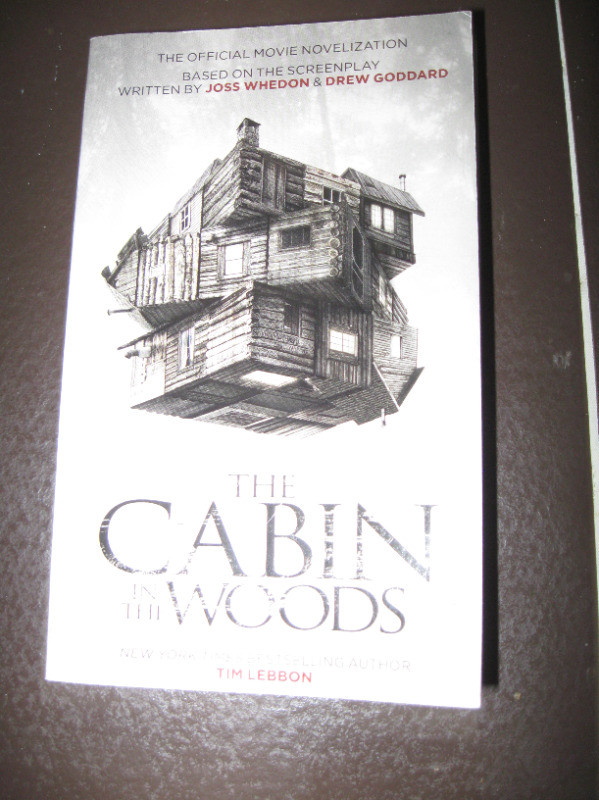 Cabin in the Woods-Tim Lebbon like new paperback in Fiction in City of Halifax