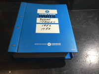 1982-83 Dodge Trucks Chryco Parts Book D150 W250 B150 Ramcharger