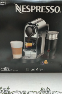 NESPRESSO MACHINE CITIZ&MILK CHROME