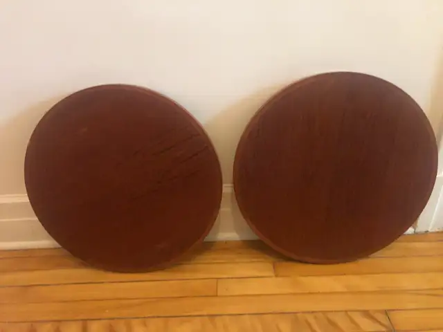 Table en Teck * Mid Century * Teak Bar Cart / Table in Other Tables in Laurentides - Image 8