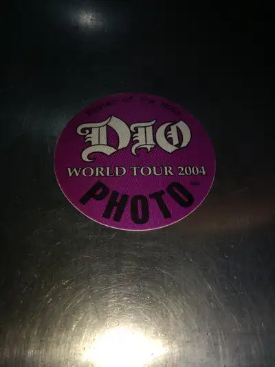 RONNIE JAMES DIO - HEAVY METAL. - Memorabilia, View more