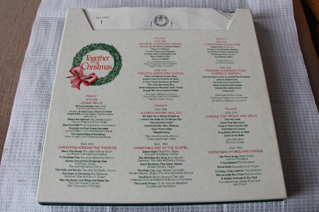 Vintage Vinyl Record Set:  Family Album of Christmas Music in Arts & Collectibles in Edmonton - Image 2