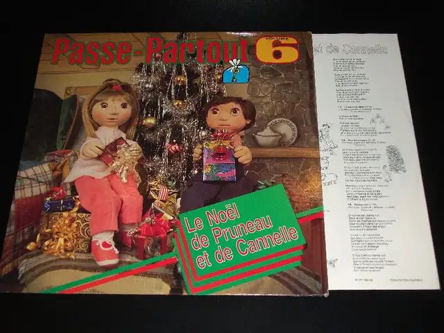 Passe-Partout - The Christmas of Pruneau and Canelle (1985) LP62863257278723122