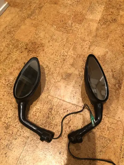 Original mirrors from a Buell 1125CR, in great condition.
