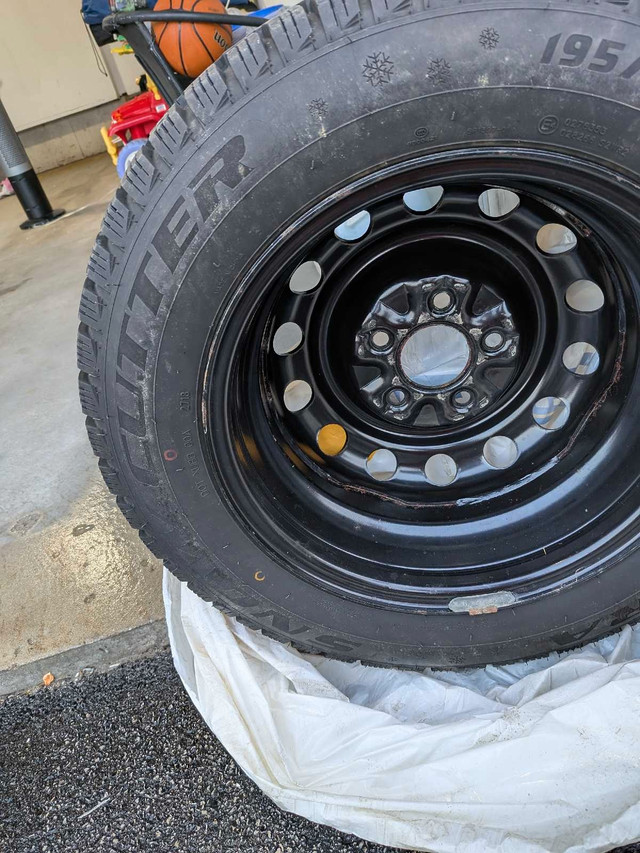 15" winter tires on rims in Other in Barrie - Image 3
