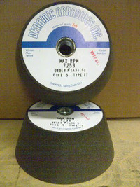 5'' Dia. Type 11 Silicon Carbide Grinding Wheel (Fine)