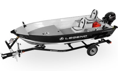 brand new 2024 Legend 14 ProSport LS fishing boat for sale with trailer. Never used.