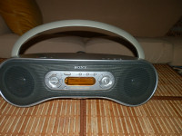 Sony Psyc ZS-SN10 CD/Radio/Cassette Boombox, MP3
