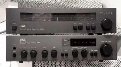 NAD 3140 vintage amplifier & tuner, View more