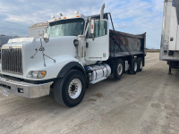 Dz Tri axle dump truck driver