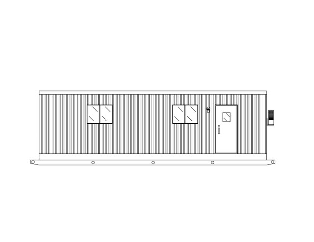 10x32 Modular Skid Office Trailer *New Build 2024* in Other Business & Industrial in St. Albert - Image 4