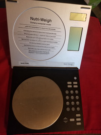 Salter Electronic Nutri-Weight Dietary Kitchen Scale M# 1450