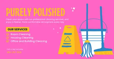 Experienced & Detailed Home Cleaning Services Reliable and affordable cleaning for: ✔ Houses, Office...